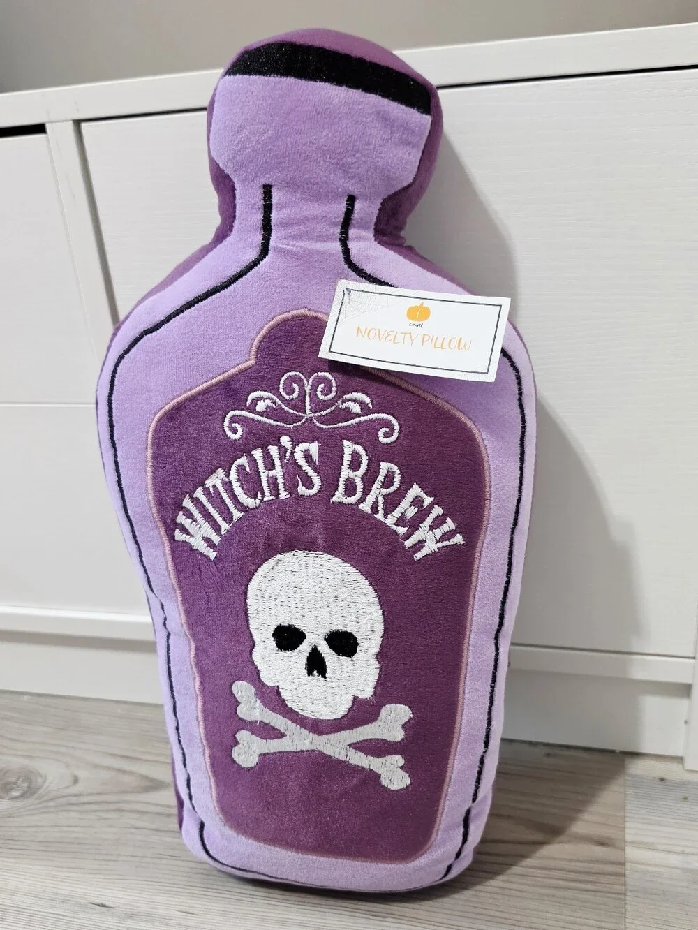 Target Bullseye Playground Halloween 2026 Witch's Brew Potion Bottle Pillow